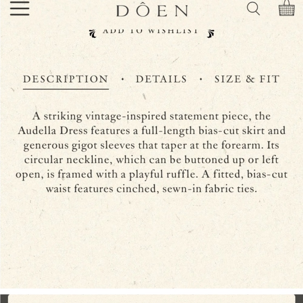 Doen | Audella dress (sable Hyde park floral - Picture 15 of 16